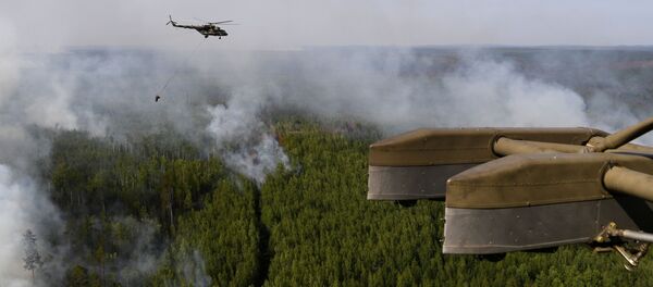 Ликвидация пожаров в Красноярском крае Ликвидация пожаров в Красноярском крае - Sputnik Грузия