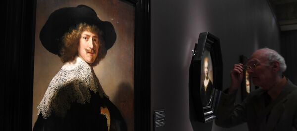 რემბრანდტის ნახატი გამოფენაზე  - Sputnik საქართველო