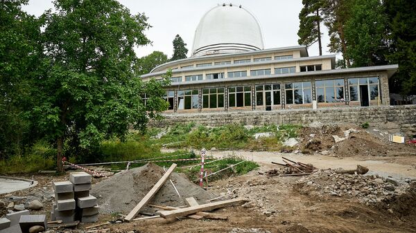 Строительство нового здания обсерватории в Абастумани - Sputnik Грузия