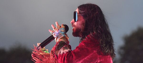 Солист Thirty seconds to Mars Джаред Лето - Sputnik Грузия