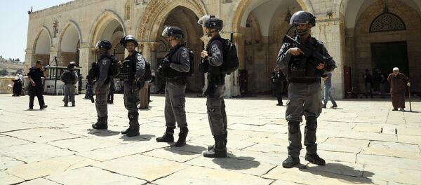 ისრაელის პოლიციის სპეცრაზმი - Sputnik საქართველო