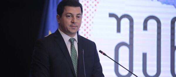 Председатель парламента Грузии Арчил Талаквадзе Председатель парламента Грузии Арчил Талаквадзе - Sputnik Грузия