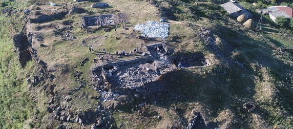 Археологические исследования на месте Рабат в Самцхе-Джавахети Археологические исследования на месте Рабат в Самцхе-Джавахети - Sputnik Грузия