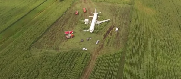 Экипаж Airbus A321 рассказал об экстренной посадке самолета - видео - Sputnik Грузия