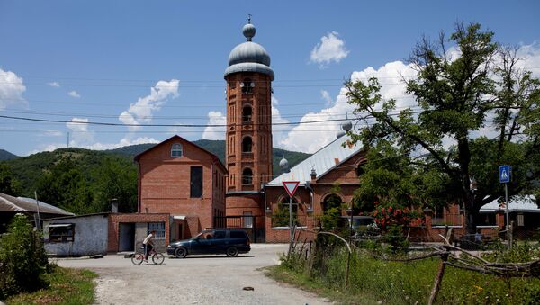 Жизнь в Панкисском ущелье. Мечеть в селе Дуиси - Sputnik Грузия