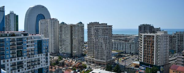 Аджария. Батуми - вид на город - отели и жилые дома - Sputnik Грузия