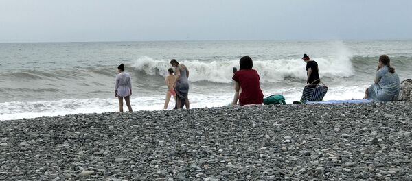 Шторм на побережье черного моря - Sputnik Грузия