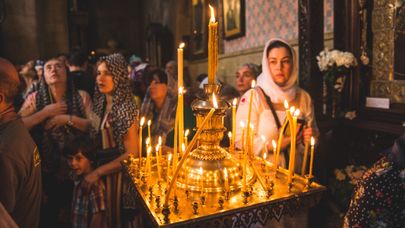 Празднование "Мариамоба" в храме Сиони