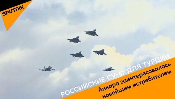 Российские Су-57 для Турции - видео - Sputnik Грузия