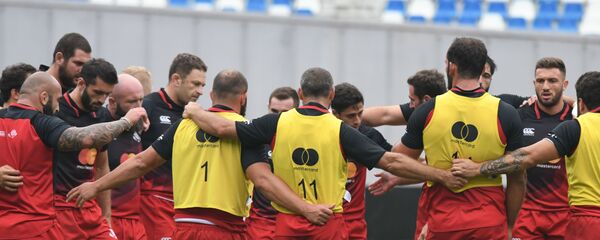 საქართველოს რაგბის ნაკრების ვარჯიში საქართველოს რაგბის ნაკრების ვარჯიში - Sputnik საქართველო