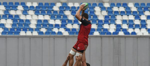 Тренировка сборной Грузии по регби Тренировка сборной Грузии по регби - Sputnik Грузия