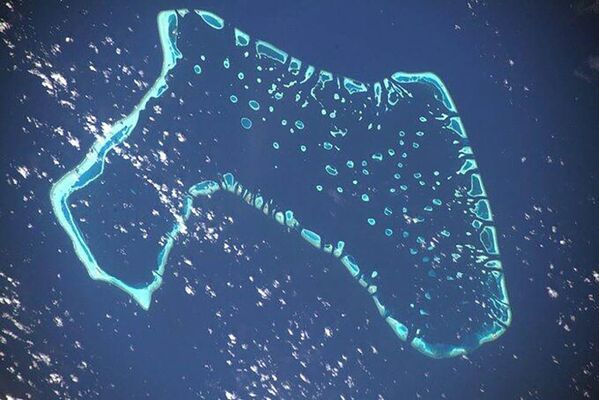 მალდივის კუნძულები საერთაშორისო კოსმოსური სადგურიდან  - Sputnik საქართველო