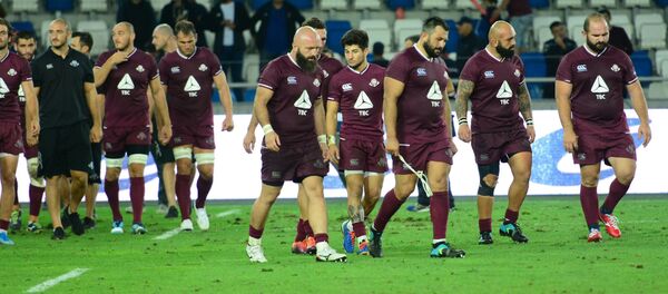 Матч между сборными Грузии и Шотландии по регби Матч между сборными Грузии и Шотландии по регби - Sputnik Грузия