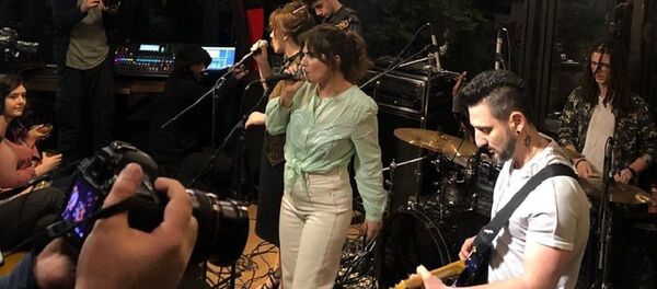 Лиана Шенгелая на сцене - Sputnik Грузия