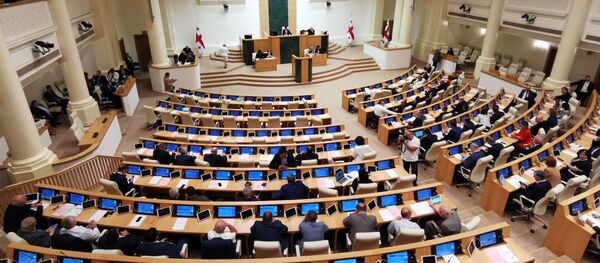 პარლამენტის სხდომა პარლამენტის სხდომა - Sputnik საქართველო