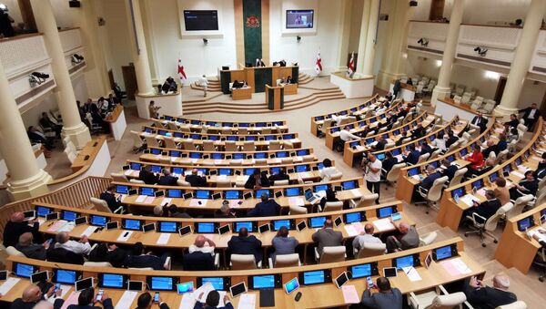 Осенняя сессия заседания парламента Грузии - Sputnik Грузия
