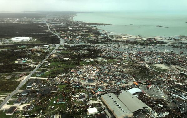 Вид на острова Абако после прохождения урагана Дориан над Багамскими островами - Sputnik Грузия