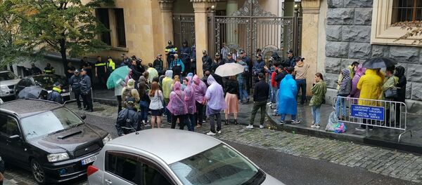 აქცია პარლამენტთან - Sputnik საქართველო