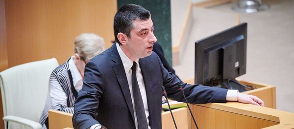 Георгий Гахария в парламенте - Sputnik Грузия