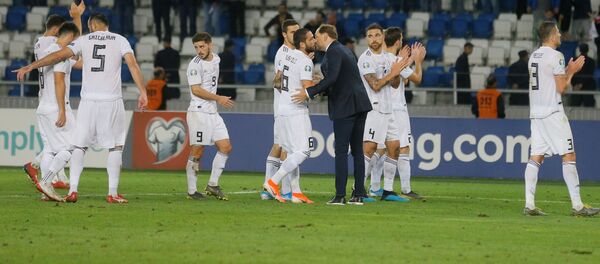 ფეხბურთი. საქართველო-დანია ფეხბურთი. საქართველო-დანია - Sputnik საქართველო
