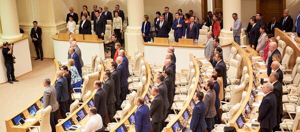 Парламент Грузии утверждает новое правительство во главе с Георгием Гахария. 8 сентября 2019 года - Sputnik Грузия