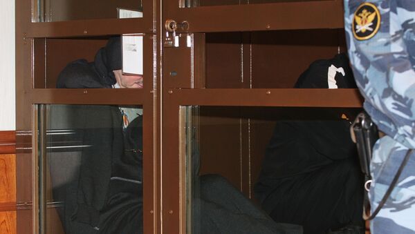 ვლადიმირ ბარსუკოვი (კუმარინი) სასამართლოს დარბაზში სასჯელის გამოცხადებისას  - Sputnik საქართველო