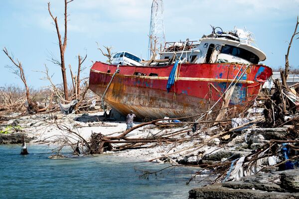 Последствия урагана Дориан на острове Абако, США - Sputnik Грузия