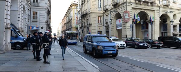 პოლიცია ტურინის ქუჩებში პოლიცია ტურინის ქუჩებში - Sputnik საქართველო
