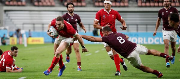 Матч между сборными Грузии и Уэльса по регби - Sputnik Грузия