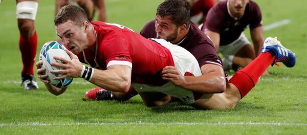 Матч между сборными Грузии и Уэльса по регби - Sputnik Грузия
