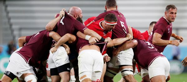 Матч между сборными Грузии и Уэльса по регби - Sputnik Грузия