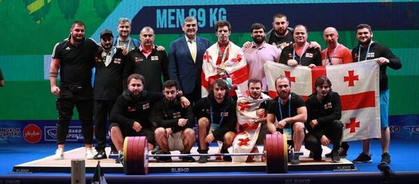 საქართველოს ნაკრები ძალოსნობაში - Sputnik საქართველო