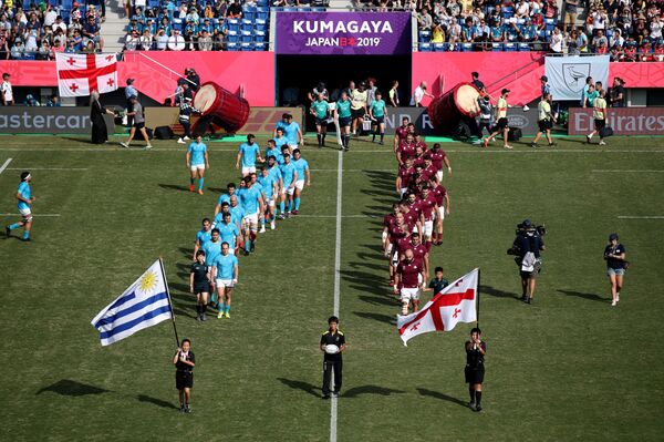 Грузия на Кубке мира по регби: Уругвай побежден, на очереди Фиджи! - Sputnik Грузия