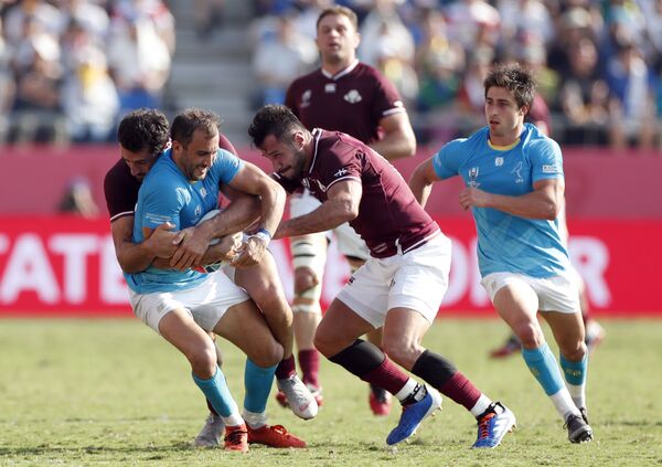 Грузия на Кубке мира по регби: Уругвай побежден, на очереди Фиджи! - Sputnik Грузия