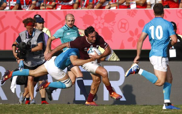 Грузия на Кубке мира по регби: Уругвай побежден, на очереди Фиджи! - Sputnik Грузия