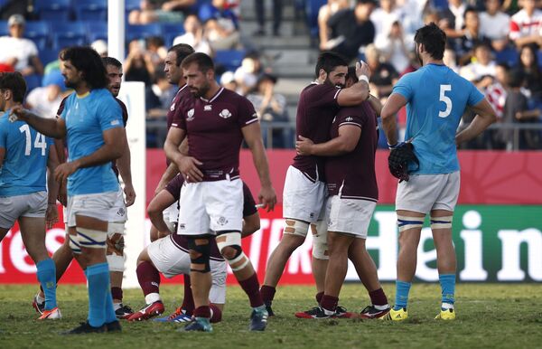 Грузия на Кубке мира по регби: Уругвай побежден, на очереди Фиджи! - Sputnik Грузия