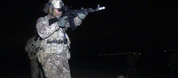 Совместные учения спецназа Грузии, Азербайджана и Турции - Sputnik Грузия