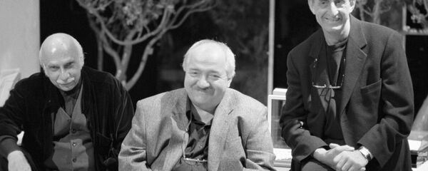 გია ყანჩელი, რობერტ სტურუა, გიორგი ალექსი-მესხიშვილი გია ყანჩელი, რობერტ სტურუა, გიორგი ალექსი-მესხიშვილი - Sputnik საქართველო