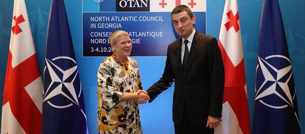 როუზ გეტემიულერი და გიორგი გახარია როუზ გეტემიულერი და გიორგი გახარია - Sputnik საქართველო