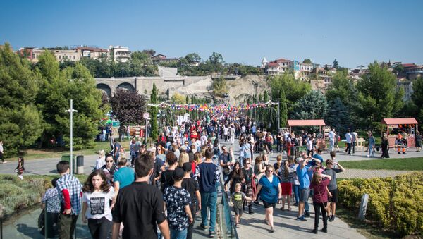 Праздник Тбилисоба в столице Грузии 5 октября 2019 - Sputnik Грузия