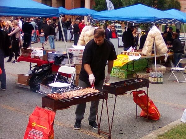 Про хинкали не забыли! - как отметили Тбилисоба в Нью-Йорке - Sputnik Грузия