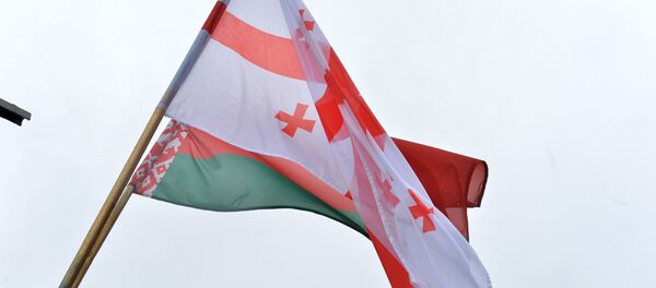 Флаги Грузии и Беларуси - Sputnik Грузия