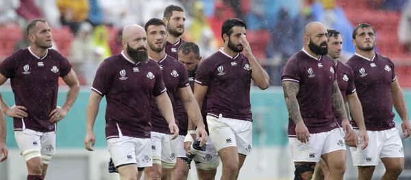 Сборная Грузии по регби на чемпионате мира - Sputnik Грузия