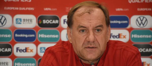 საქართველოს ფეხბურთის ნაკრების მთავარი მწვრთნელი ვლადიმირ ვაისი - Sputnik საქართველო