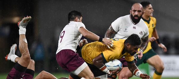 Матч по регби между сборными Грузии и Австралии - Sputnik Грузия