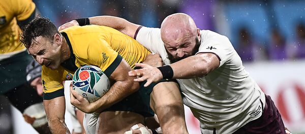 Матч по регби между сборными Грузии и Австралии - Sputnik Грузия