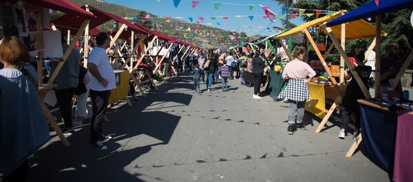 Мцхетоба-Светицховлоба 2019 - как отмечали праздник. Праздничная ярмарка - Sputnik Грузия