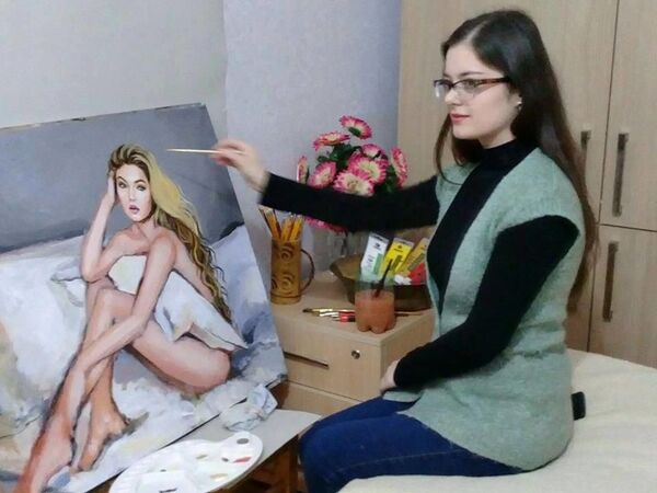 ქართველი მხატვარი, რომელსაც ცნობილმა უცხოელმა მომღერალმა საკუთარი პორტრეტი სთხოვა ქართველი მხატვარი, რომელსაც ცნობილმა უცხოელმა მომღერალმა საკუთარი პორტრეტი სთხოვა - Sputnik საქართველო