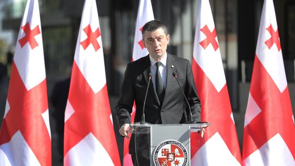 Премьер Грузии Георгий Гахария - Sputnik Грузия