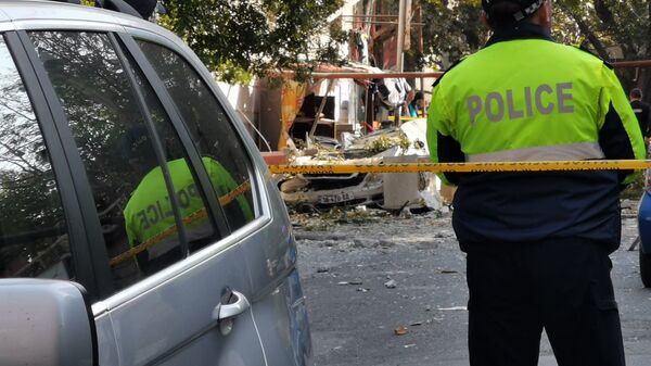 Взрыв газа в жилом доме на проспекте Гурамишвили в столице Грузии  - Sputnik Грузия